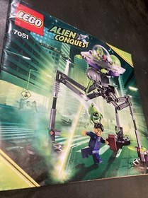 Lego Phamplet, 7051 Lego Alien Conquest Instructions Paper Insert Only CH5
