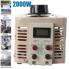 Ringkerntransformator 2000W Stelltrafo Regeltrafo Ringkerntrafo 0-250V Regelbar