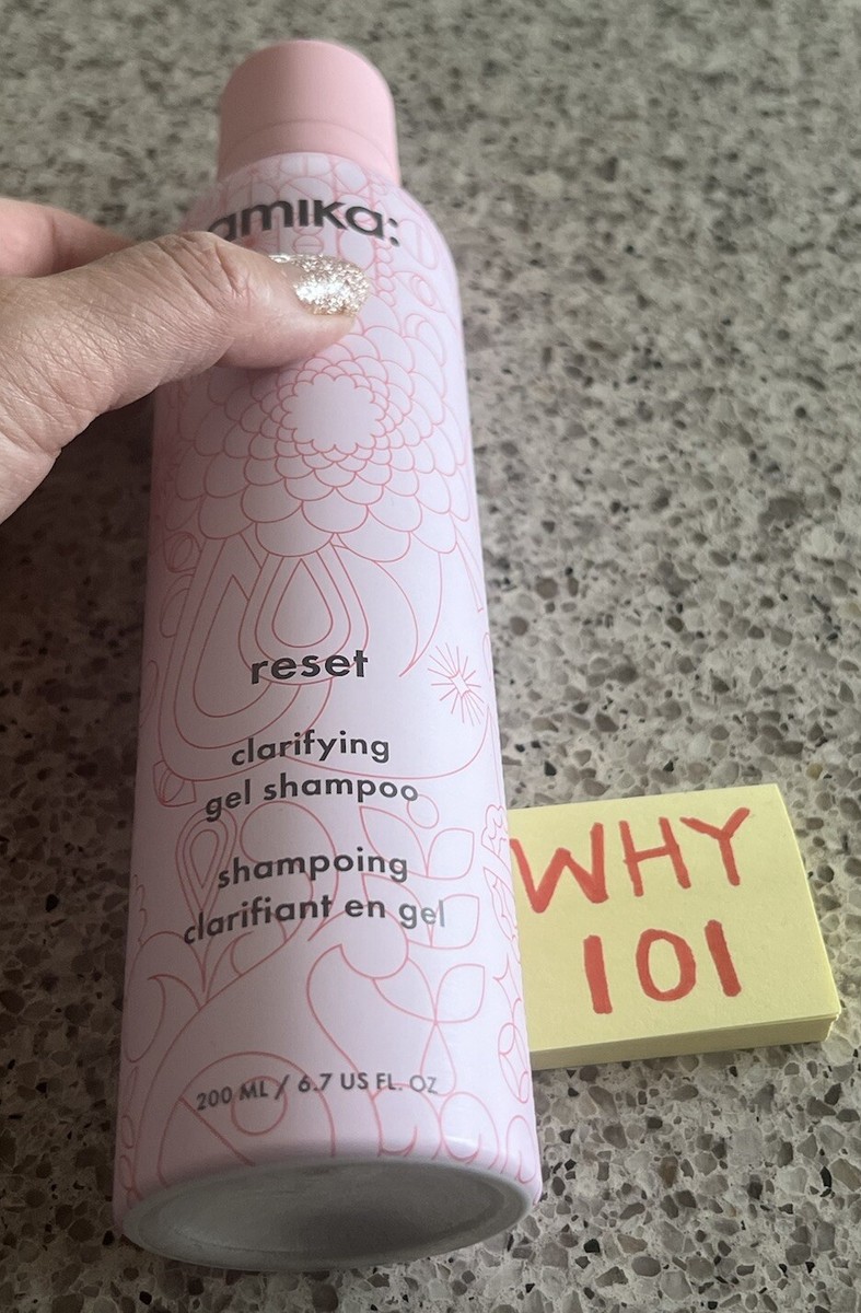 Amika Reset Clarifying Gel Shampoo 6.7oz/200mL FULL SZ BRAND NEW
