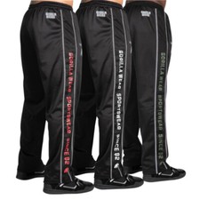 Gorilla Wear Functional Mesh Pants pantaloni da allenamento fitness bodybuilding neri