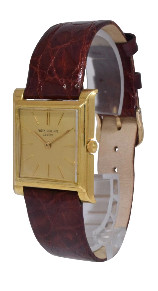 Reloj mecánico para hombre Patek Philippe vintage 2562 oro amarillo de 18 quilates 2562J Foto 3 de 4
