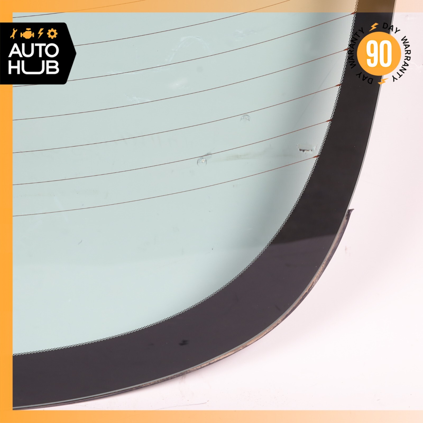05-16 Aston Martin DB9 DBS Coupe Rear Windshield Wind Shield Back Glass OEM 35k