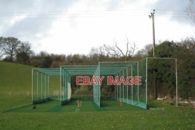 PHOTO  NEW NETS EXHALL CRICKET GROUND: 2 CONSTRUCTED ON ARTIFICIAL TURF FOR EXHA