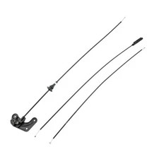 2003-2009 L322 Range Rover Hood Bonnet Latch Lock Release Cables Set Allmakes