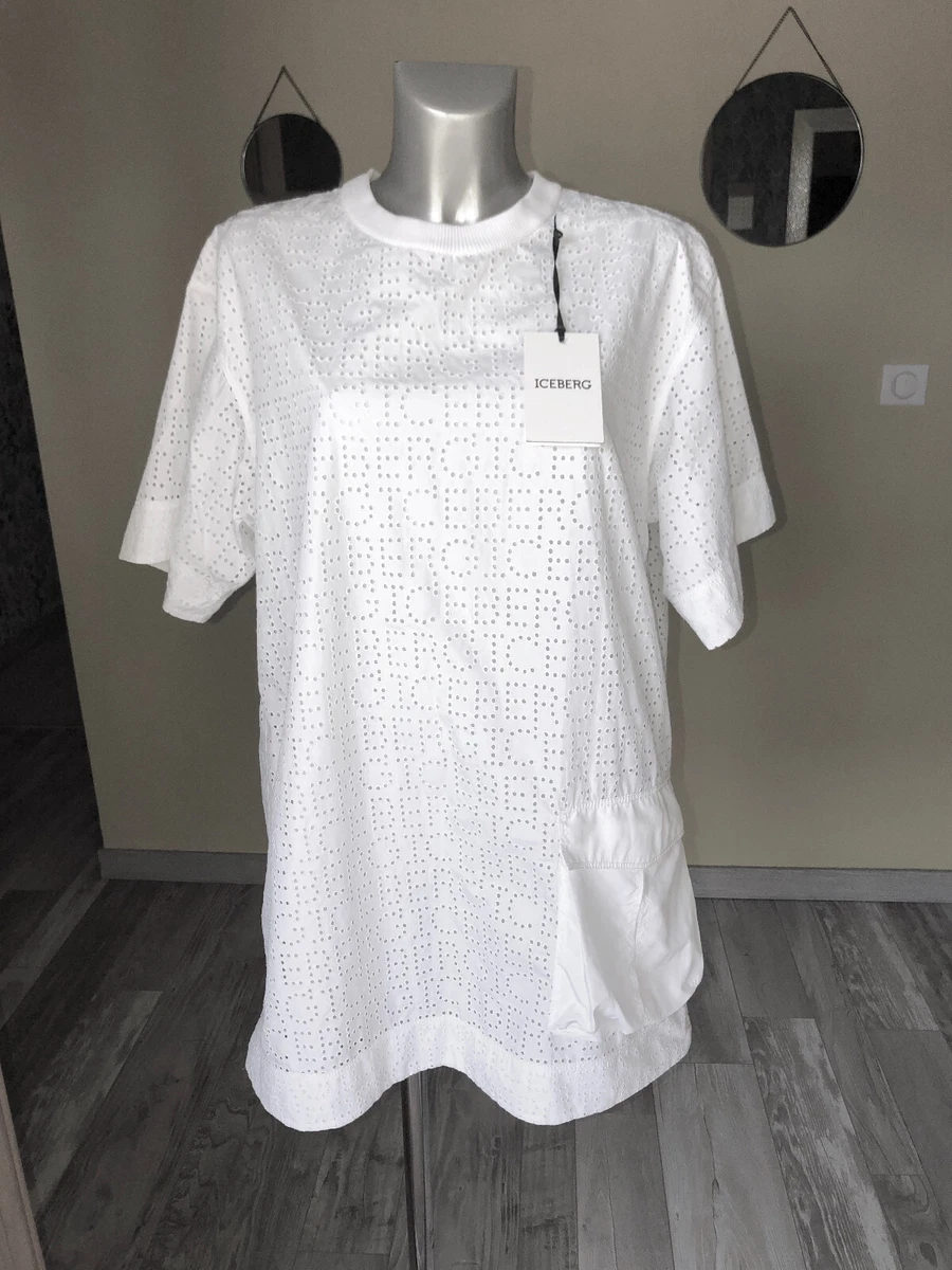 Robe D'été Le Comte – Femme, Taille 44, Blanc Cassé, Coupe Ample, Décontractée