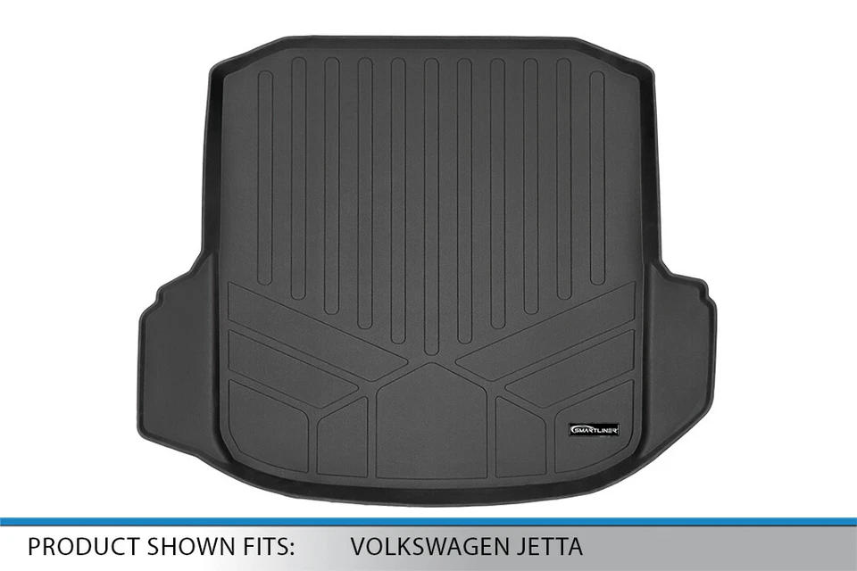 SMARTLINER Custom Fit Cargo Trunk Liner Mat OEM TPE 2019-2025 Volkswagen Jetta - Image 3 of 4
