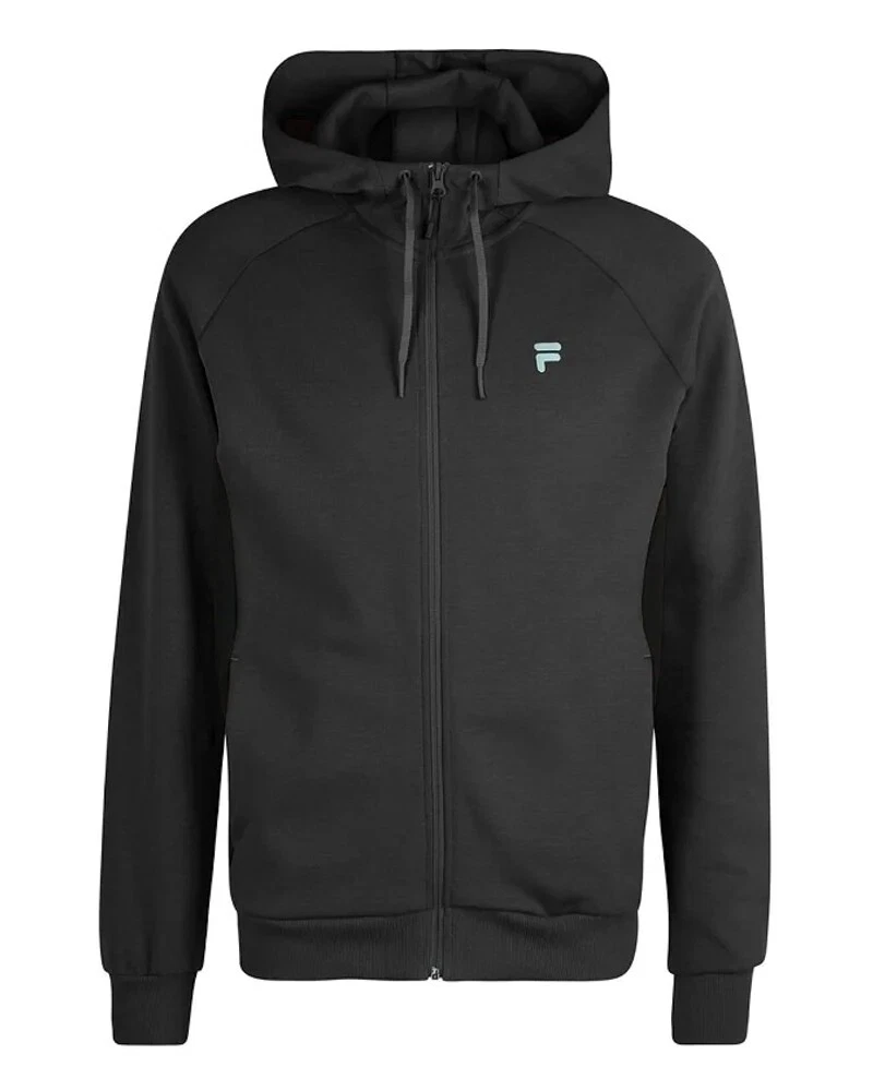 Felpa fila cheap nera zip