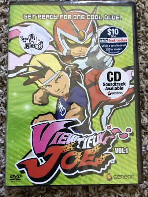 Viewtiful Joe - Vol. 1 (DVD, 2006, DVD/CD Combo Pack) New