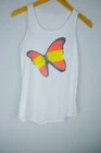 World Cup German Flag Butterfly Print Lady's Girls Sleeveless t Shirt Tank Top