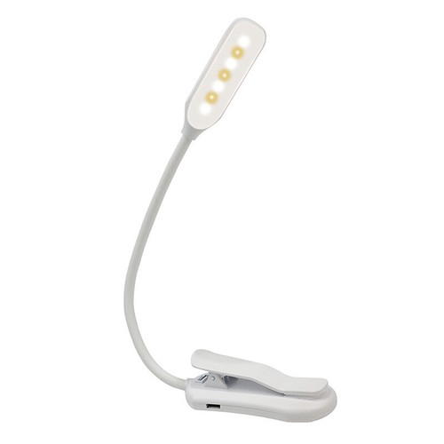 Rechargeable Book Reading Light Lamp Book Light For Reading In Bed Adjustable - Afbeelding 7 van 11