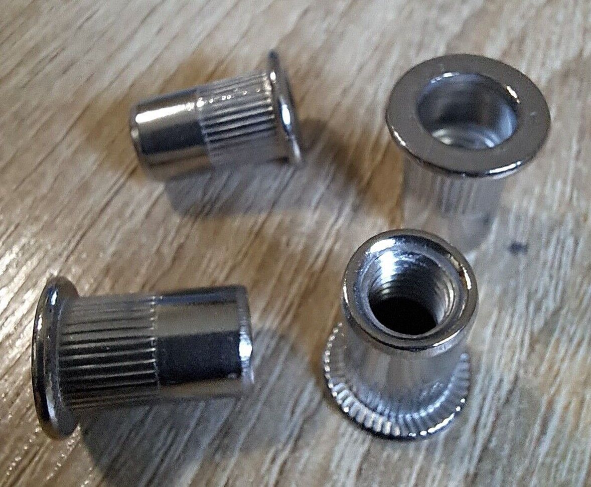 Rivetti Filettati 60 PCS - Inserti In Acciaio Inossidabile Per Fissaggi Robusti