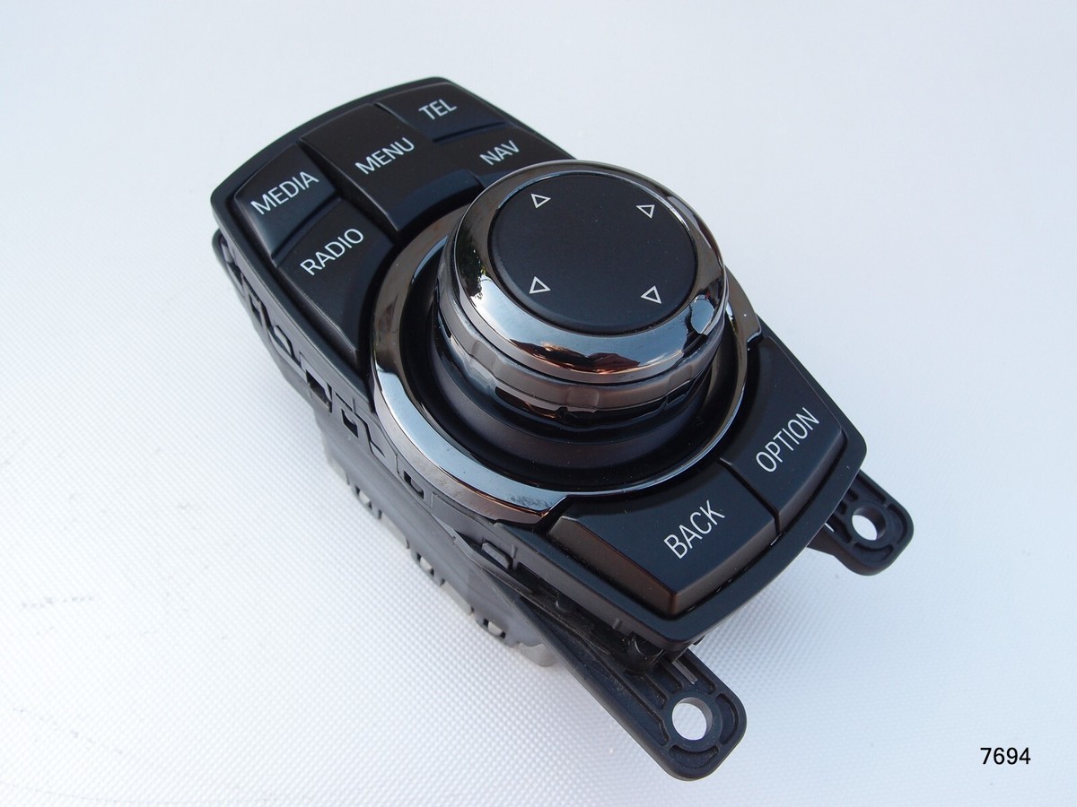 11-12 BMW 5 F10 F11 iDRIVE MEDIA CONTROLLER JOYSTICK ceramic 4pin