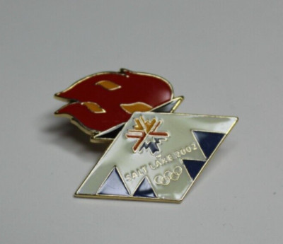 2002 Winter Olympic Games Pin It's Salt Lake City  Olympic Flame