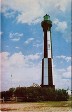 New Lighthouse Cape Henry Virginia VA Postcard UNP VTG Mike Roberts Unused