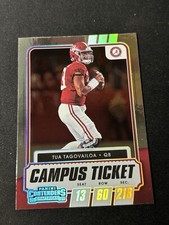 2021 Panini Contenders Draft Picks - Campus Ticket #25 Tua Tagovailoa
