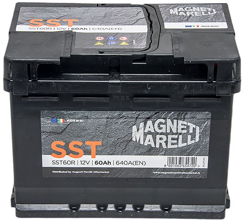 Battery SST EFB 60ah 640 a MAGNETI MARELLI Stop Start Technology 