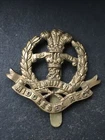 Middlesex Regiment, Genuine British Army Cap Badge. 1916 Economy War Issue WW1.