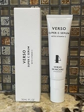 Verso Skin Care Super C Serum With Vitamin C, 30ml / 1 fl oz, NEW IN BOX