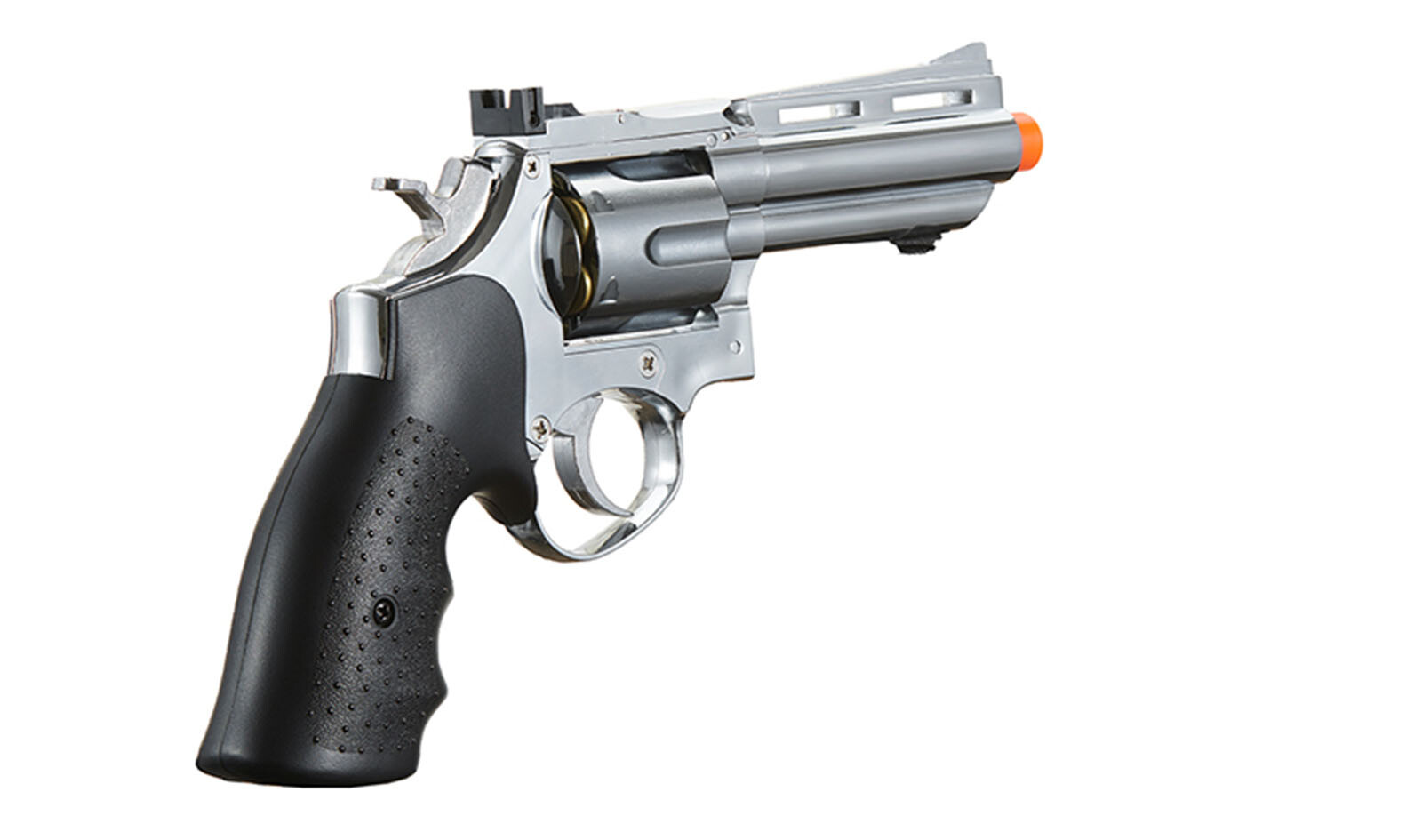 HFC HG-132C 357 Silver Magnum Full Metal Co2 Gas Powered Airsoft Revolver Bb Gun