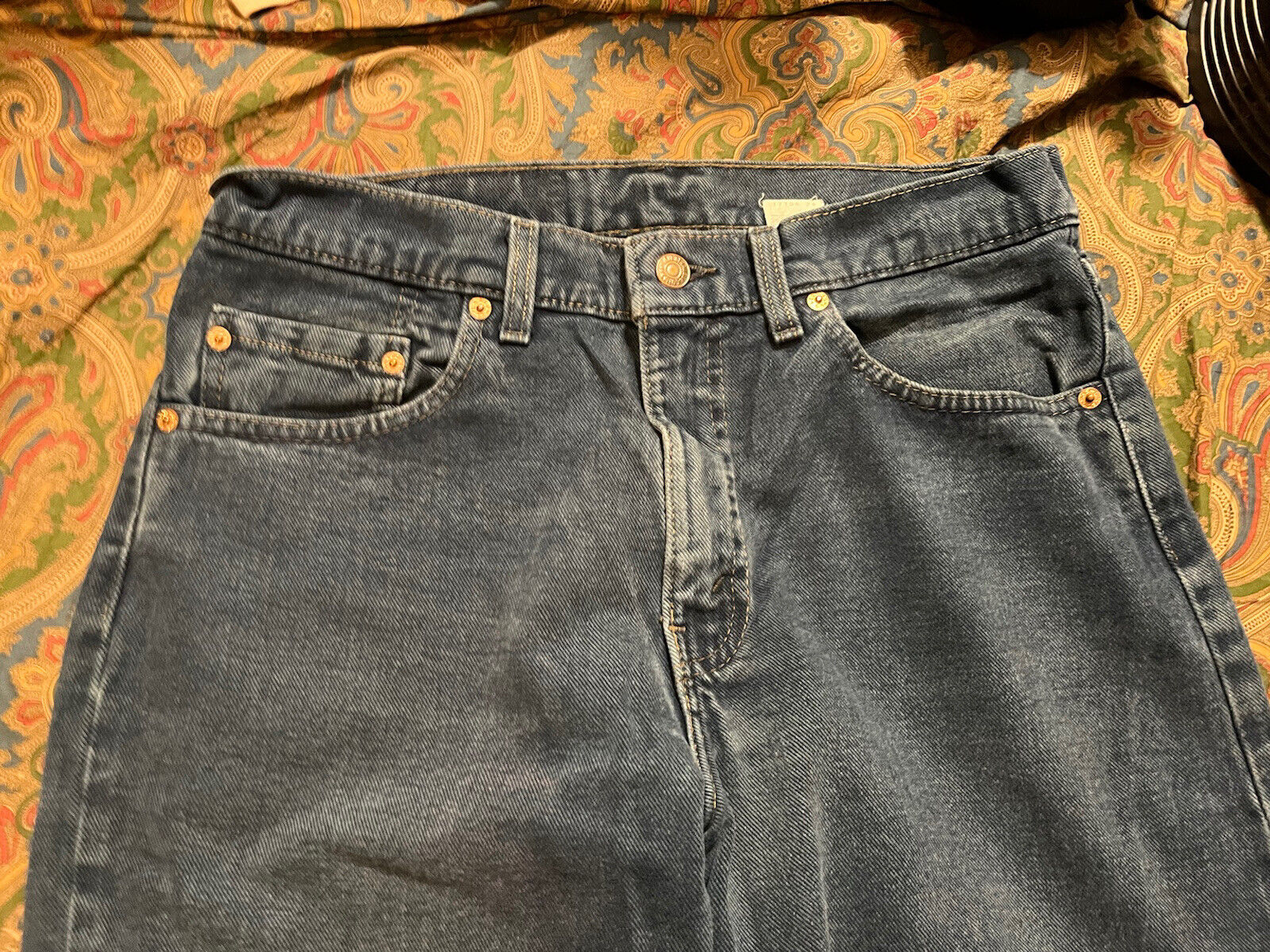 Vintage Levis 554 Jeans Mens Denim Pants Pockets Outdoors 
