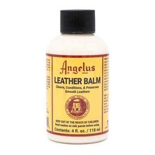 Angelus Leather Balm Wax Conditioner For Shoes / Boots / Jackets / Bags - 4oz