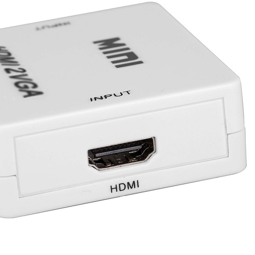 HDMI to VGA Converter 1080P 15pin Video LCD Display Adapter 3.5mm Audio Output - Picture 5 of 10