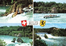 SCHWEIZ - Schaffhausen - Rheinfall - Karte ungelaufen