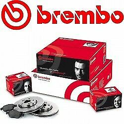 KIT DISCHI+PATTINI FRENO BREMBO ANT/POST FOR SEAT IBIZA IV-V (6J8,6P8) 1.2 TDI K - Imagen 1 de 1