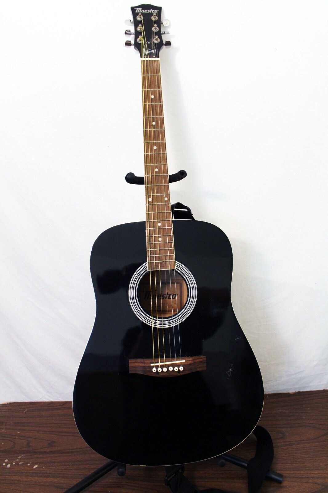 Gibson Maestro Acoustic Concert Guitar - Artist Special SA41BKCH - STRAP