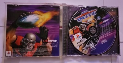 NFL Blitz 2000 Sony PlayStation 1 Football Video Game 1999 w/ Manual