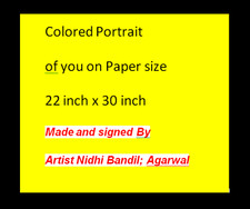 Handmade photo of you & Yr's Made & Signed By Artist Nidhi Bandil Agarwal Jaipur