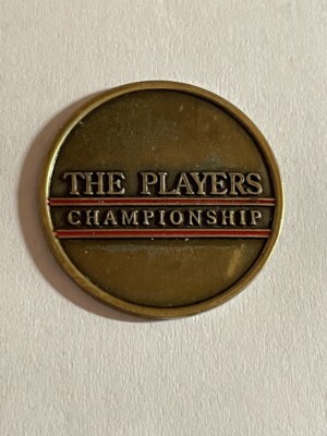 The Players Championship  1'' Coin Style Golf Marker - Ponte Vedra Beach, Florida