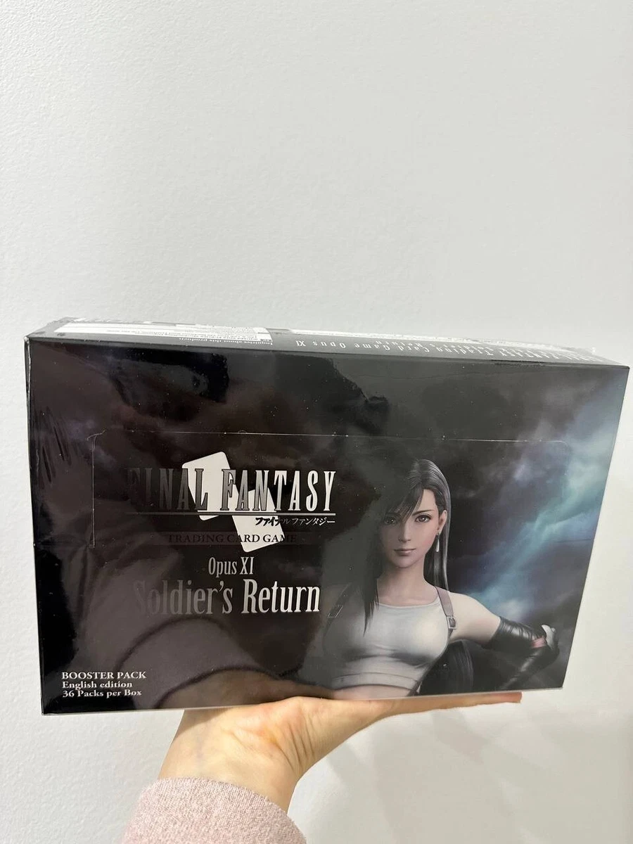 Final Fantasy TCG запечатанная коллекционная карточная игра пакеты