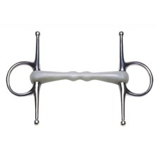 Gummi  Apple bite Gebiss weich  11.5/12.5/13.5 cm Flexi Knebeltrense, Stange