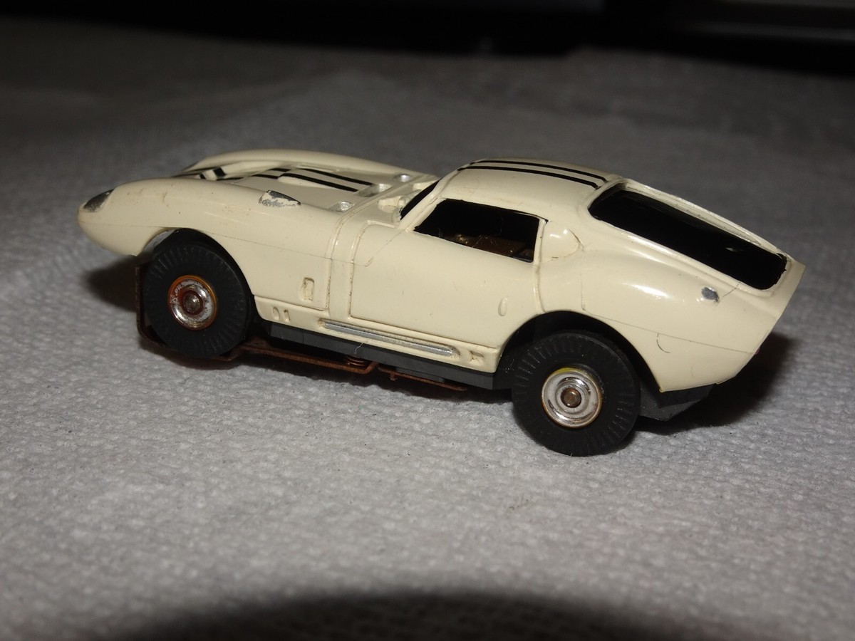 Vintage Aurora thunder Jet white Ferrari HO SCALE SLOT CAR | eBay