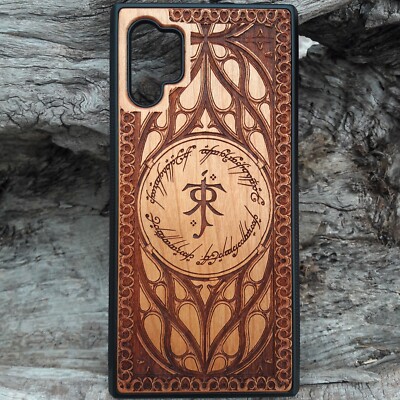 S24 S23 S22 S21 Ultra Plus iPhone 16 15 14 13 12 Pro Max Real Wood Phone Cover