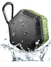 SOWTECH Portable Bluetooth 4.0 IPX5 Waterproof Wireless Speaker  - Army Green 