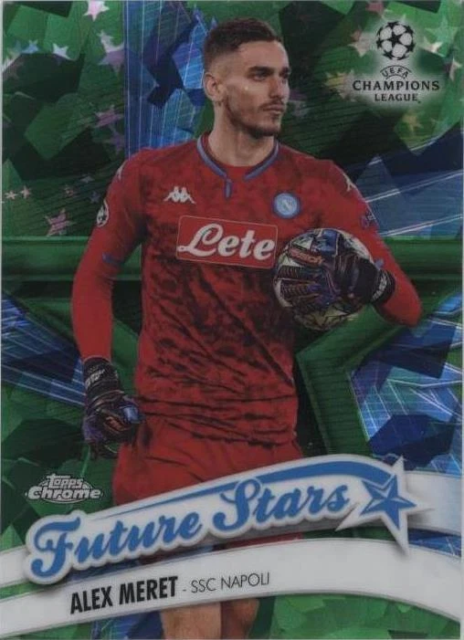 2019-20 Topps Chrome UCL Sapphire Edition Alex Meret #FS-AM