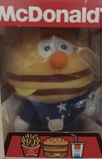 2010 McDonald's Happy Meal Officer Big Mac Plush Doll