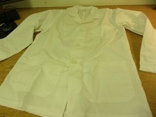 NEW Mens Fashion Seal Small S White Pharmacy Jacket  FREE SHIPPING 