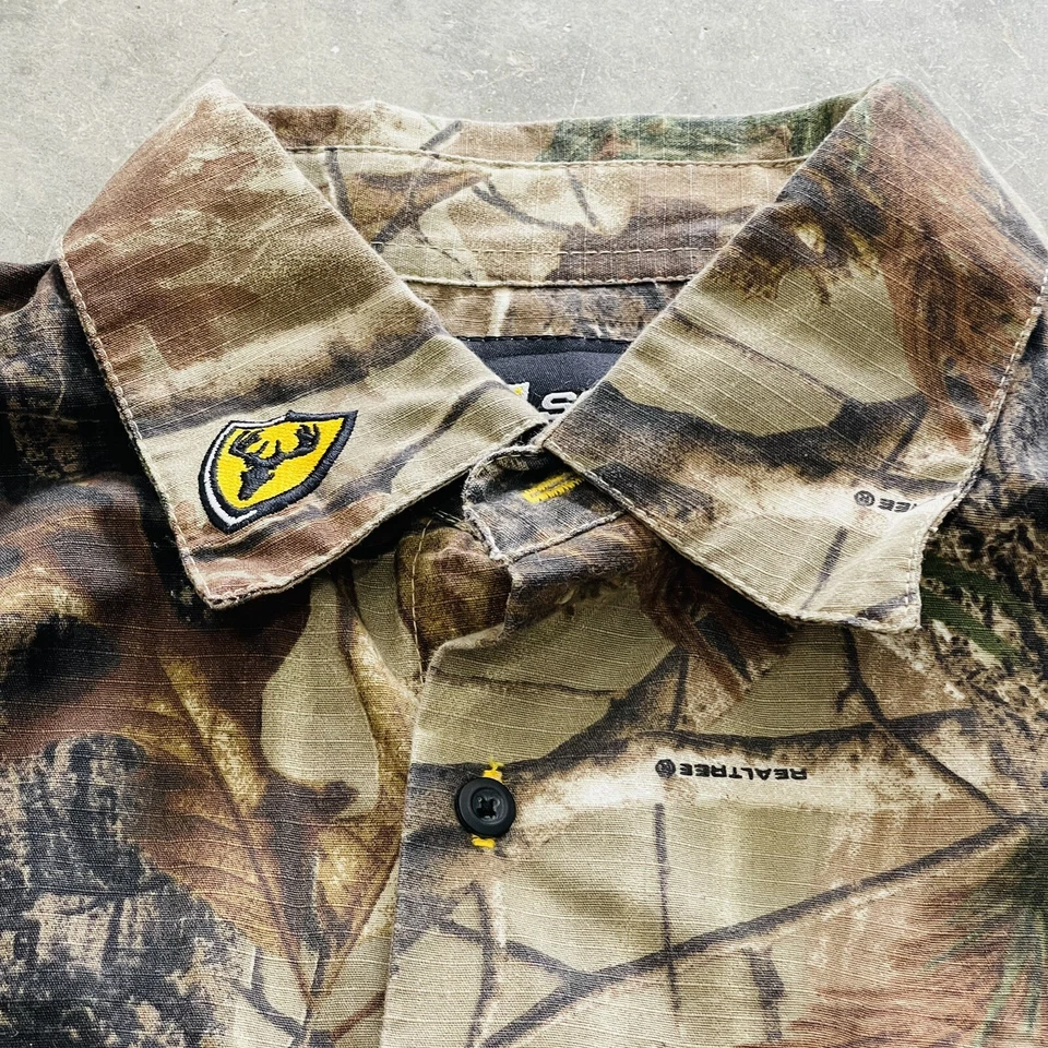 scent shield Real Tree camo shirt Men’s XL long sleeve Recon Hunting Layer One - Image 3 of 4