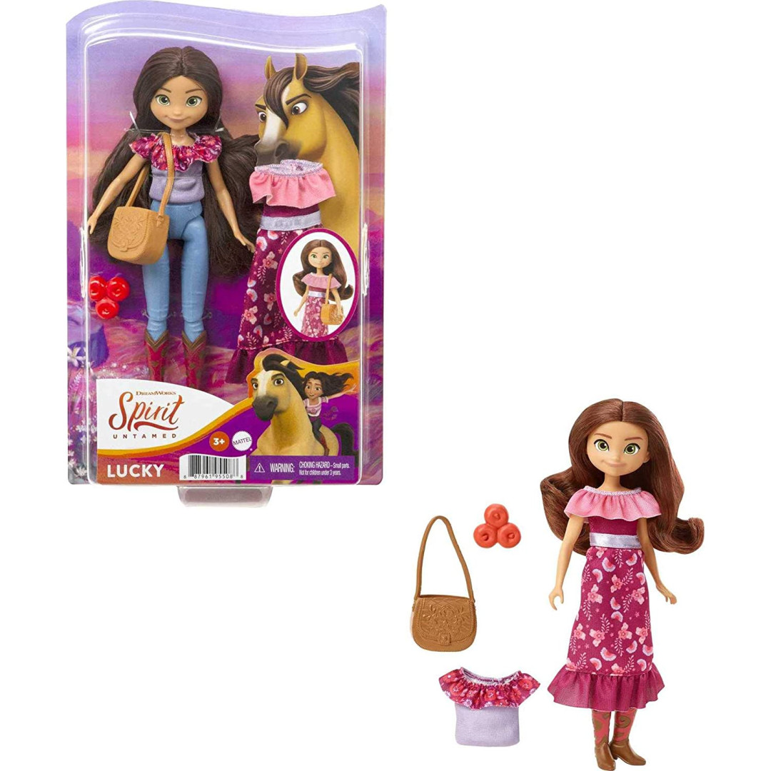 Spirit Untamed Lucky Doll & Accessories Clothes Clothing Kids Play Toy New