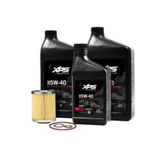 XPS Full Synthetic Oil Change Kit - Rotax 500 cc or more V-Twin engine 9779488