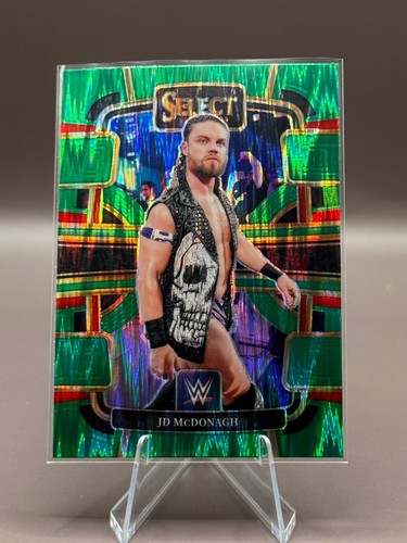 2024 #60 JD McDonagh Panini Select WWE Concourse Green Flash Prizm & Base - Picture 2 of 4