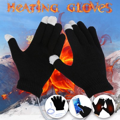 Usb Warm Hand Heating Gloves Constant Temperature Portable Soft