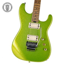 New Charvel Custom Shop San Dimas Gecko Green Sparkle W/fu Tone Upgrades