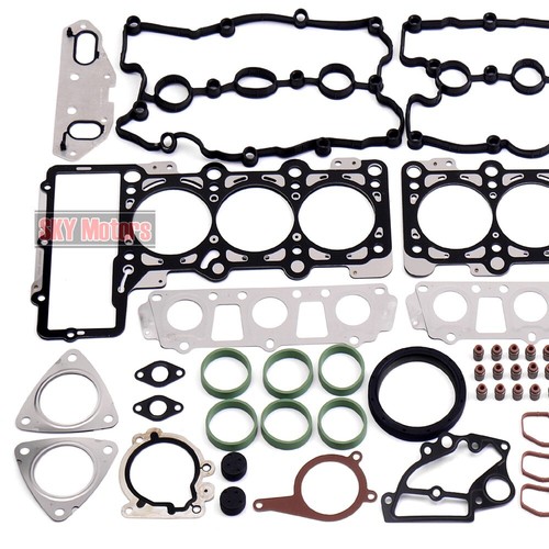 Engine Rebuild Overhaul Gaskets Seals Kit For Audi A6 C6 A8 2.8 V6 BDX CCEA CJBA - Picture 6 of 6