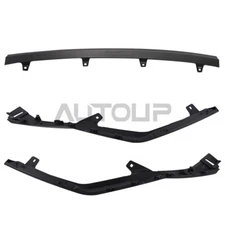 3Pc Front Bumper Lower Molding Guard Valance Trim For 2016-19 Lexus RX350 RX450