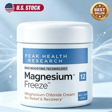 Magnesium Freeze - Topical Magnesium Cream With Niacinamide For Joints, Low Back