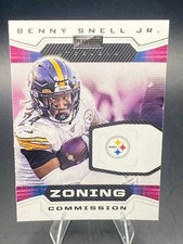 2020 Panini Playbook #ZC-17 Benny Snell Jr. Zoning Commission